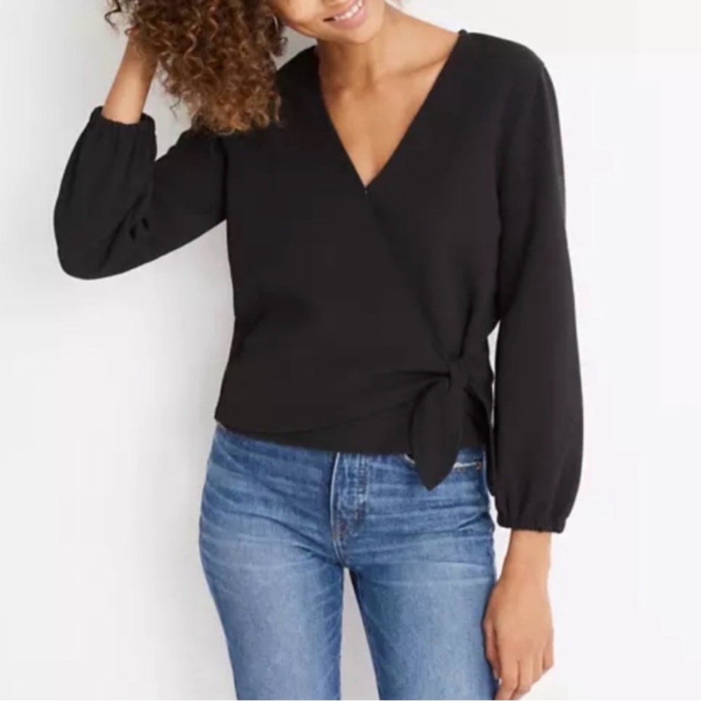 Madewell Texture & Thread V-Neck Top